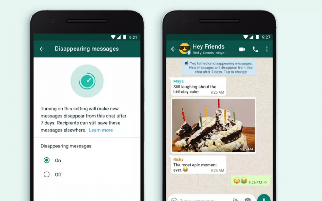 WhatsApp wprowadza znikające wiadomości