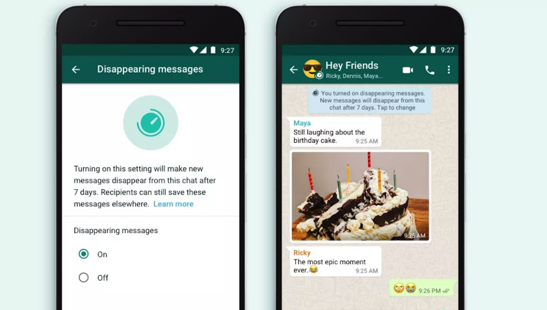 WhatsApp wprowadza znikające wiadomości