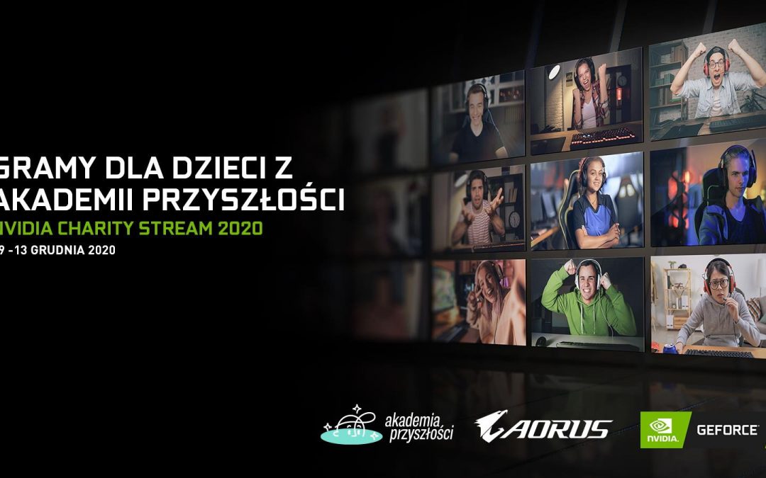 Charytatywny stream Nvidii dla dzieci z Akademii Przyszłości
