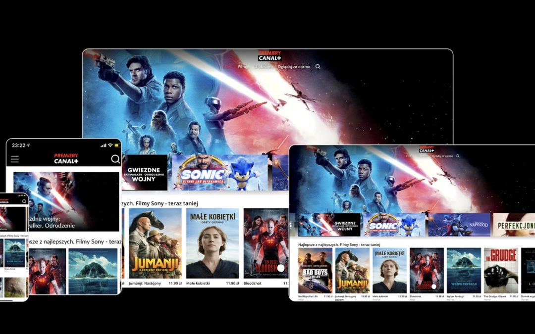 Samsung Smart TV obsługuje PREMIERY CANAL+