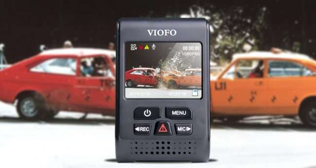Na obrazku znajduje się Kamera samochodowa VIOFO A119-G V3