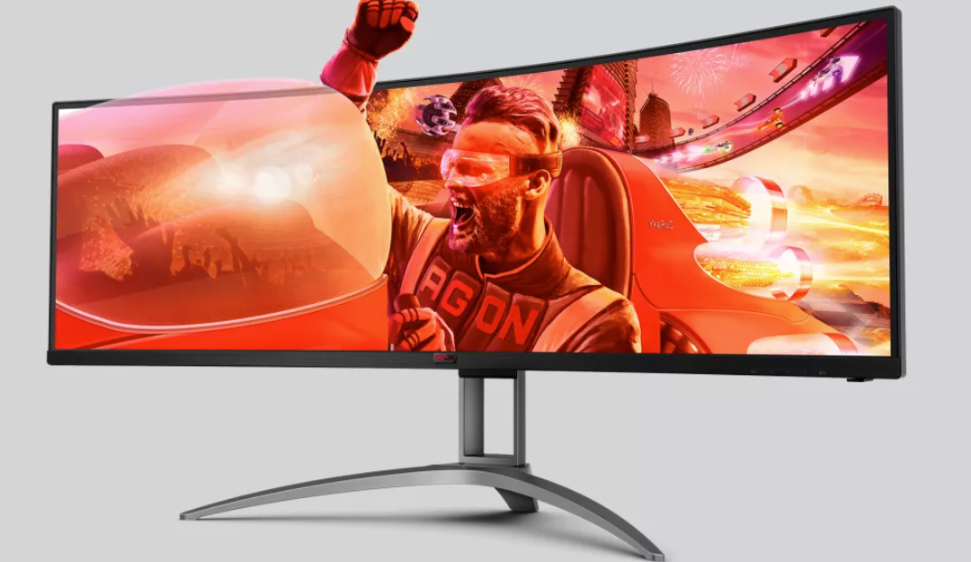 AOC przedstawia 49-calowy zakrzywiony monitor 120 Hz