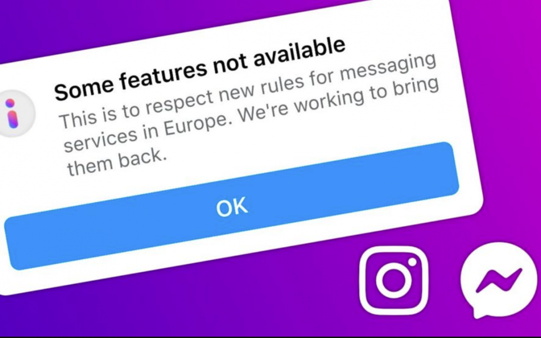 Facebook i Instagram wyłączają niektóre funkcje w Europie