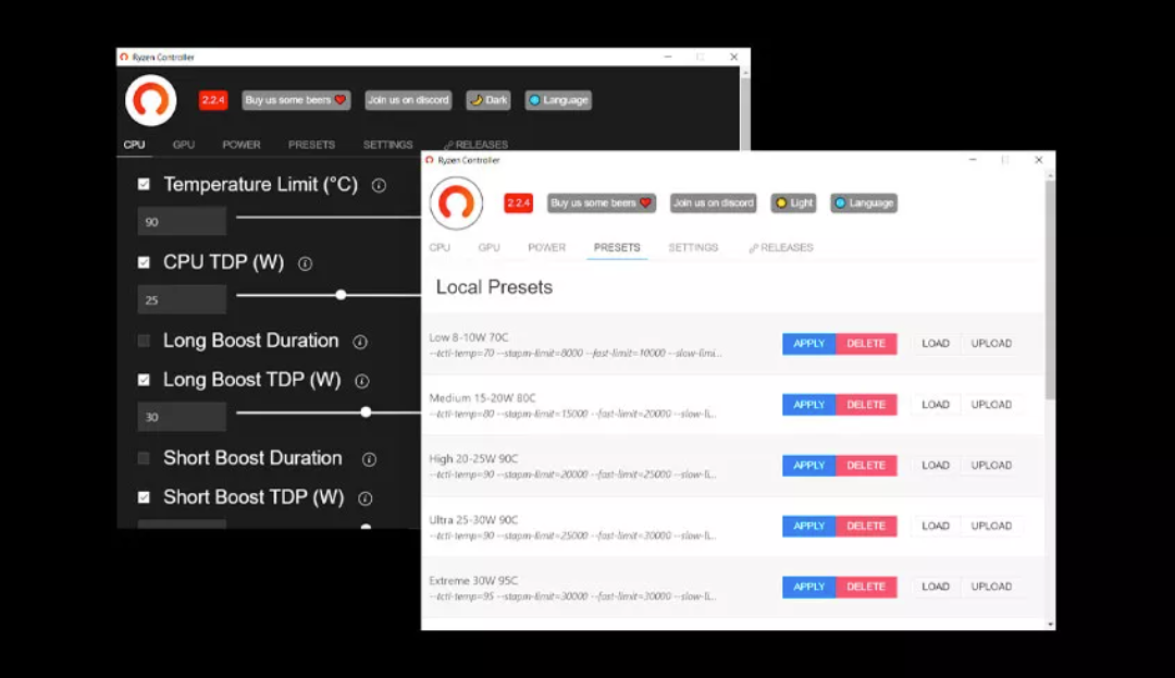 Ryzen Controller podkręci procesor AMD w laptopie