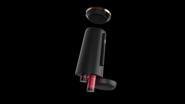 Na zdjęciu przedstawiony został produkt YSL Rouge Sur Mesure w kolorze czarnym.
