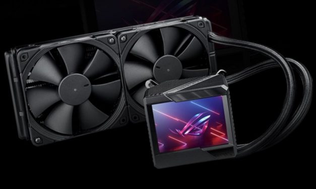 Asus AIO Cooler to cooler z 3,5-calowym ekranem. Podobny ma Superman