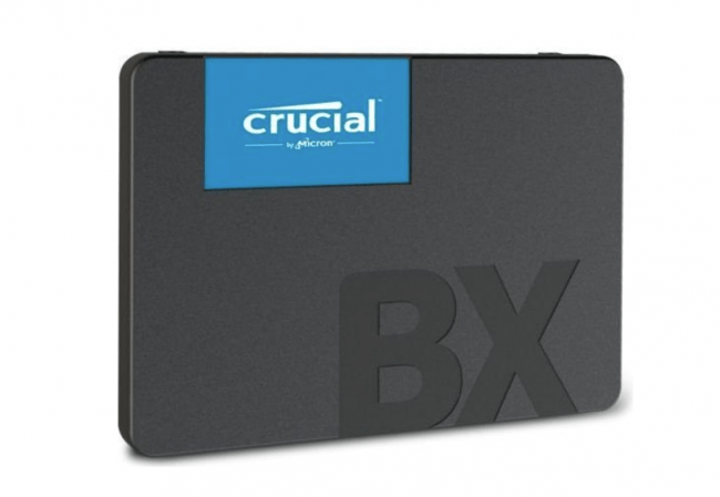 Crucial BX500 480 GB 2.5" SATA III - dobry nośnik SSD dla starszych laptopów