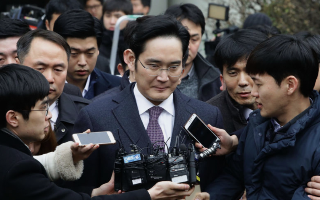 Jeden z dyrektorów Samsunga trafi do więzienia na za przekupstwo