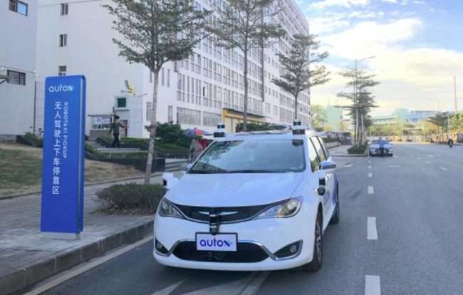 Taksówki autonomiczne działają już w Chinach