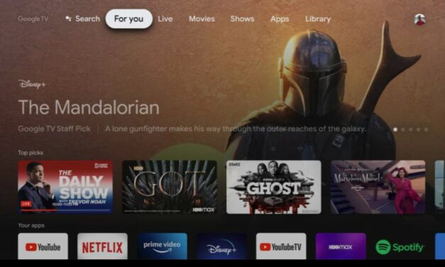 Google smart TV zaoferuje też funkcję “dumb TV”