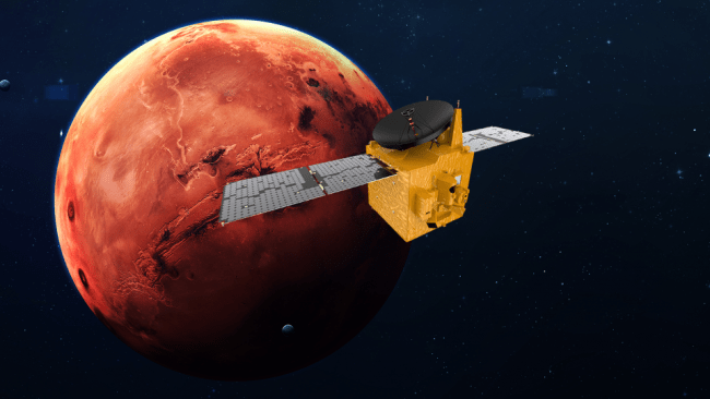 Sonda Hope dotarła na orbitę Marsa