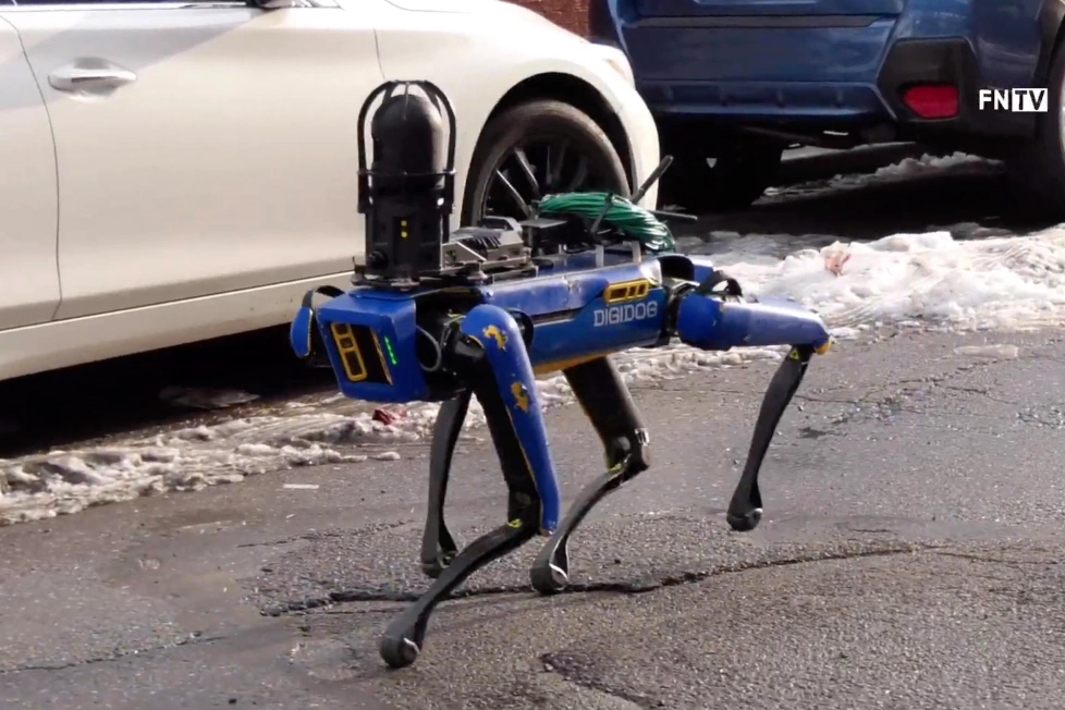 Nowojorska policja używa psów-robotów