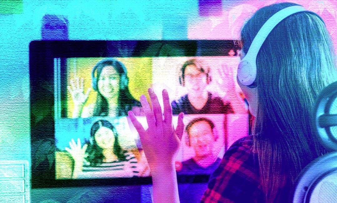 Rozmowa wideo? Koniecznie pomachaj na pożegnanie