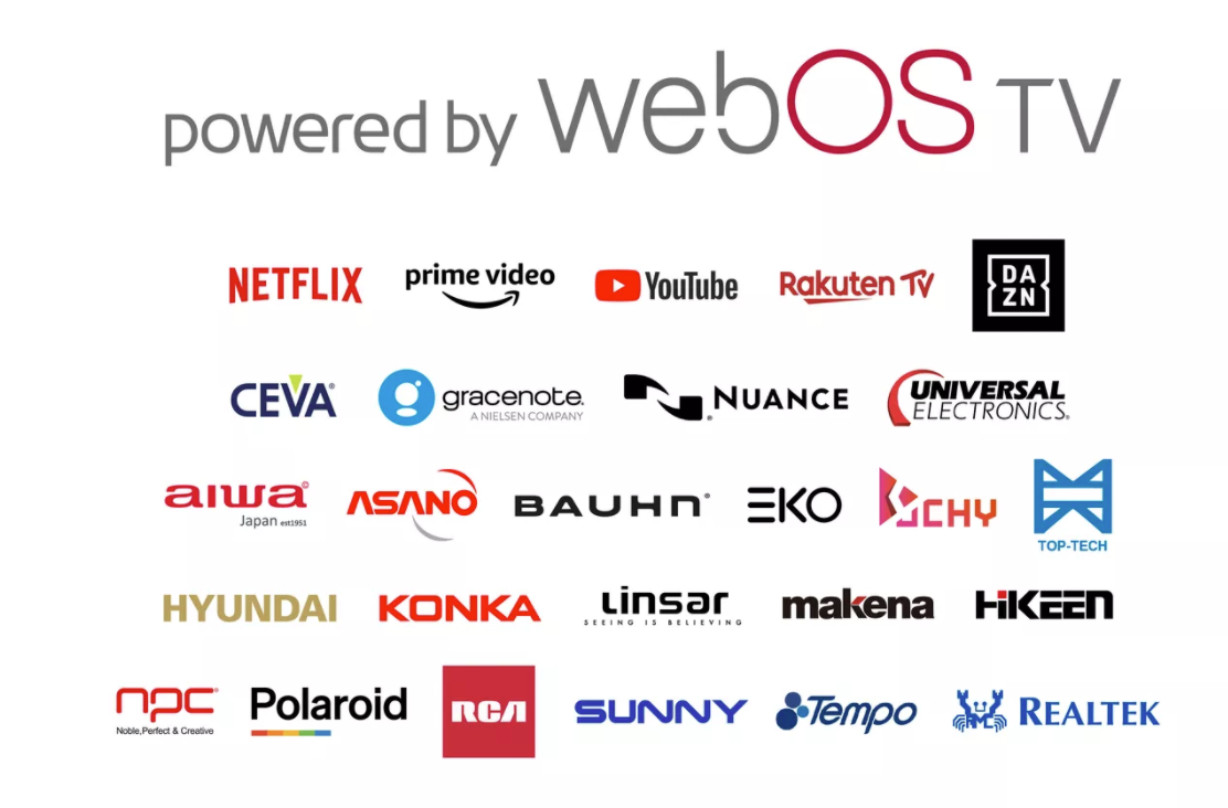 webOS partnerzy