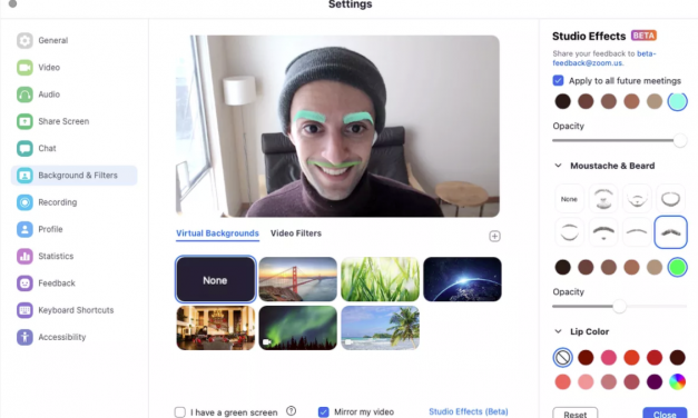 Zoom stawia na fun – dodaje efekty Studio Effects