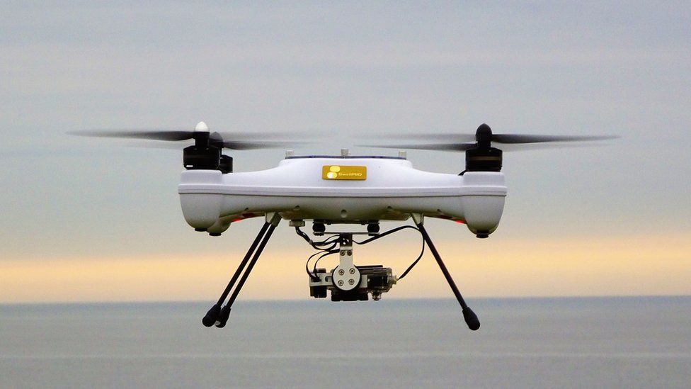 Drony z kamerą pomogą szukać źródeł energii odnawialnej