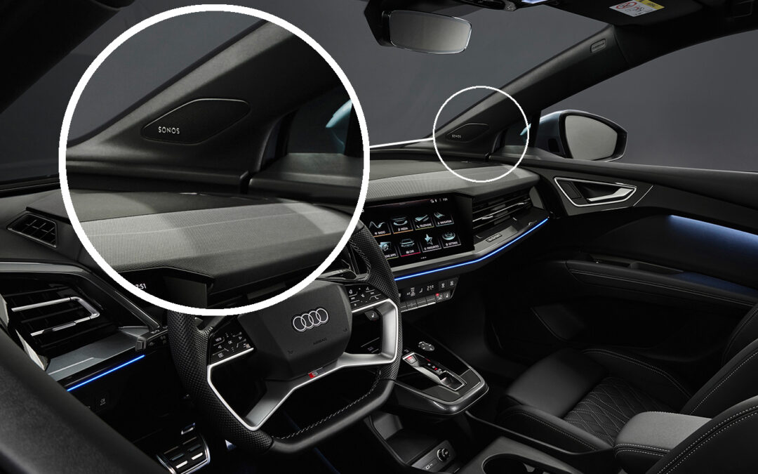 Sonos dostarczy system car audio do Audi Q4 E-Tron
