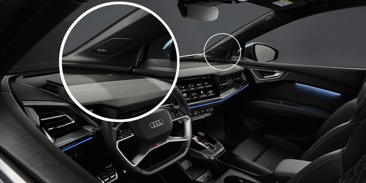 Sonos dostarczy system car audio do Audi Q4 E-Tron