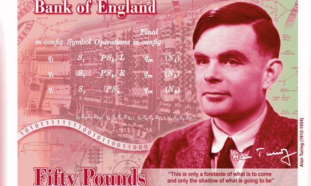 Alan Turing na banknocie – znajdziesz wszystkie ukryte zagadki?