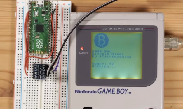 GameBoy jako koparka Bitcoina! Co prawda najwolniejsza na świecie