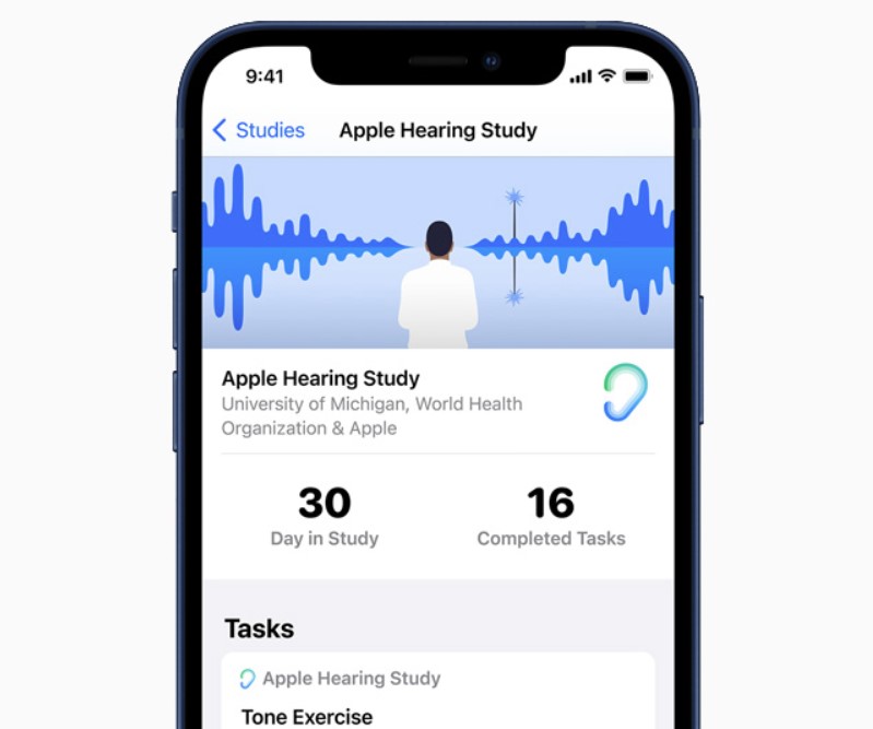 apple badanie o słuchu