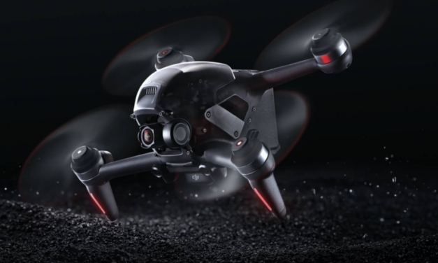 Dron DJI FPV nakręci dynamiczne sceny w 4K przy 60 kl./s