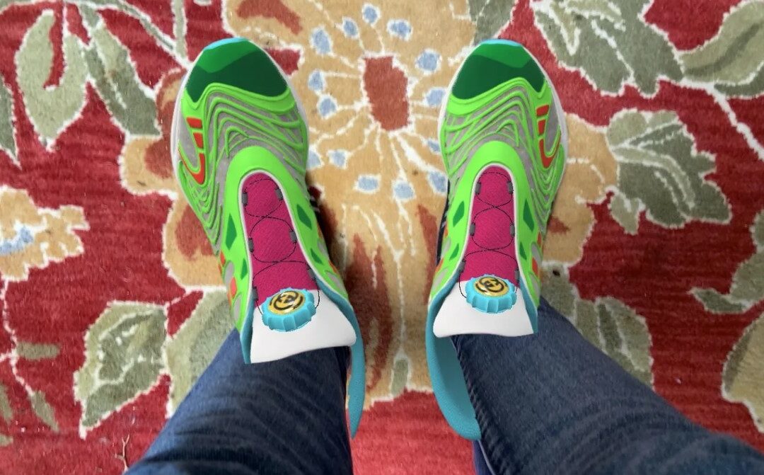 Gucci zaprojektował buty do używania w świecie VR