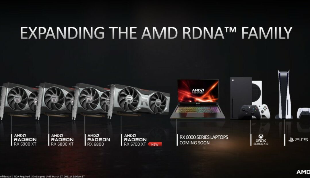 Radeon RX 6800M trafi do najlepszych laptopów dla graczy