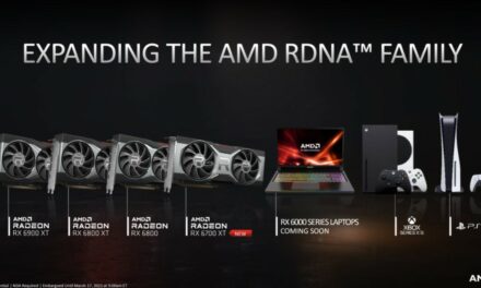 Radeon RX 6800M trafi do najlepszych laptopów dla graczy