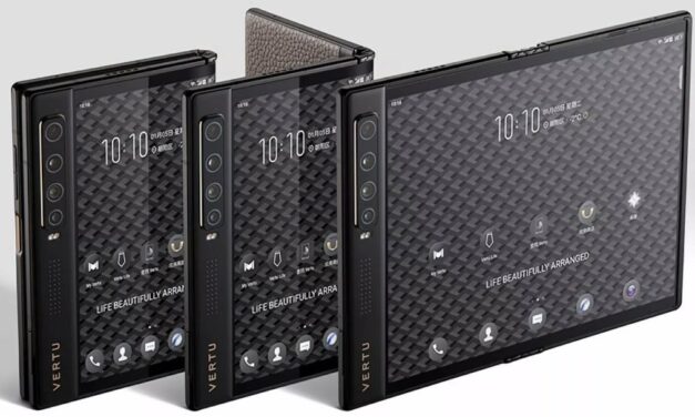Vertu Ayxta to pierwszy “luksusowy” składany telefon 5G