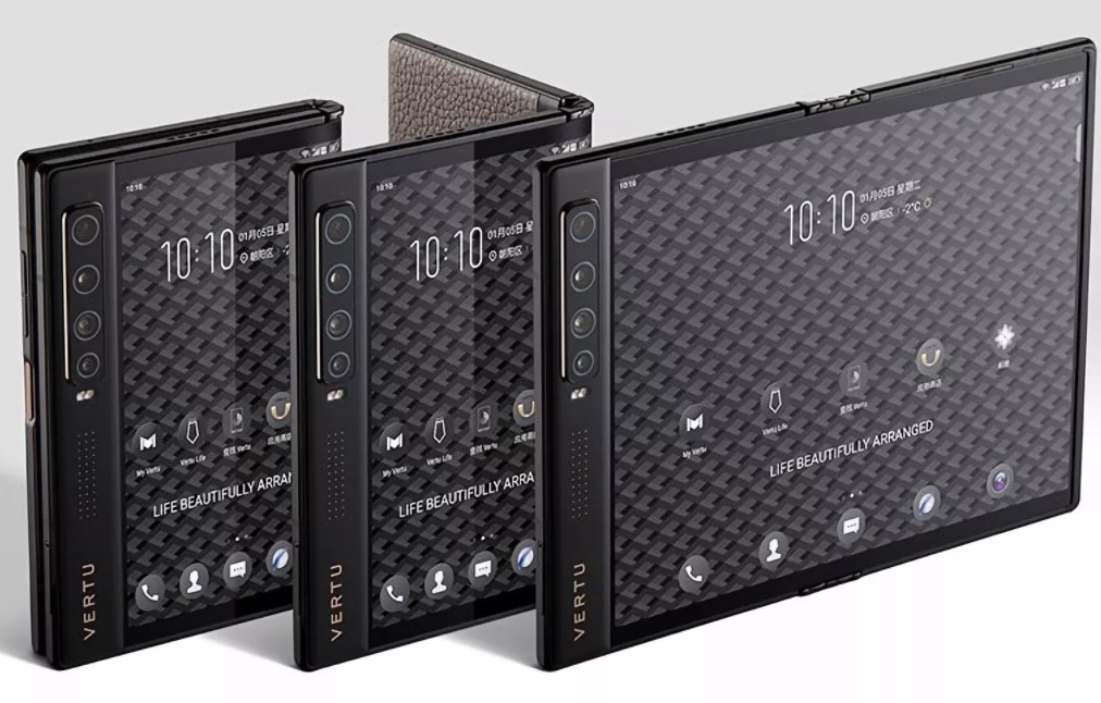 Vertu Ayxta to pierwszy “luksusowy” składany telefon 5G