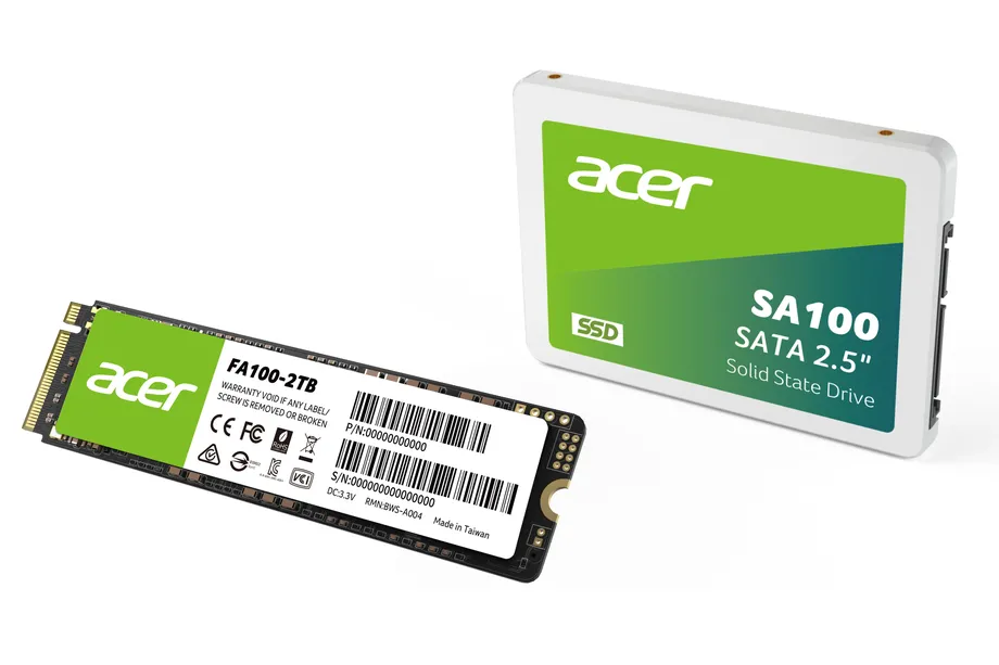 Acer wyprodukuje dyski SSD i pamięci RAM? No, nie do końca
