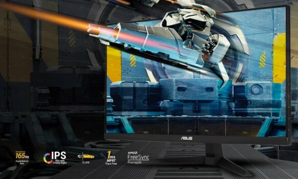Asus TUF tanie monitory gamingowe