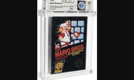 Zafoliowana gra Super Mario Bros. sprzedana za 660 tys. dol.