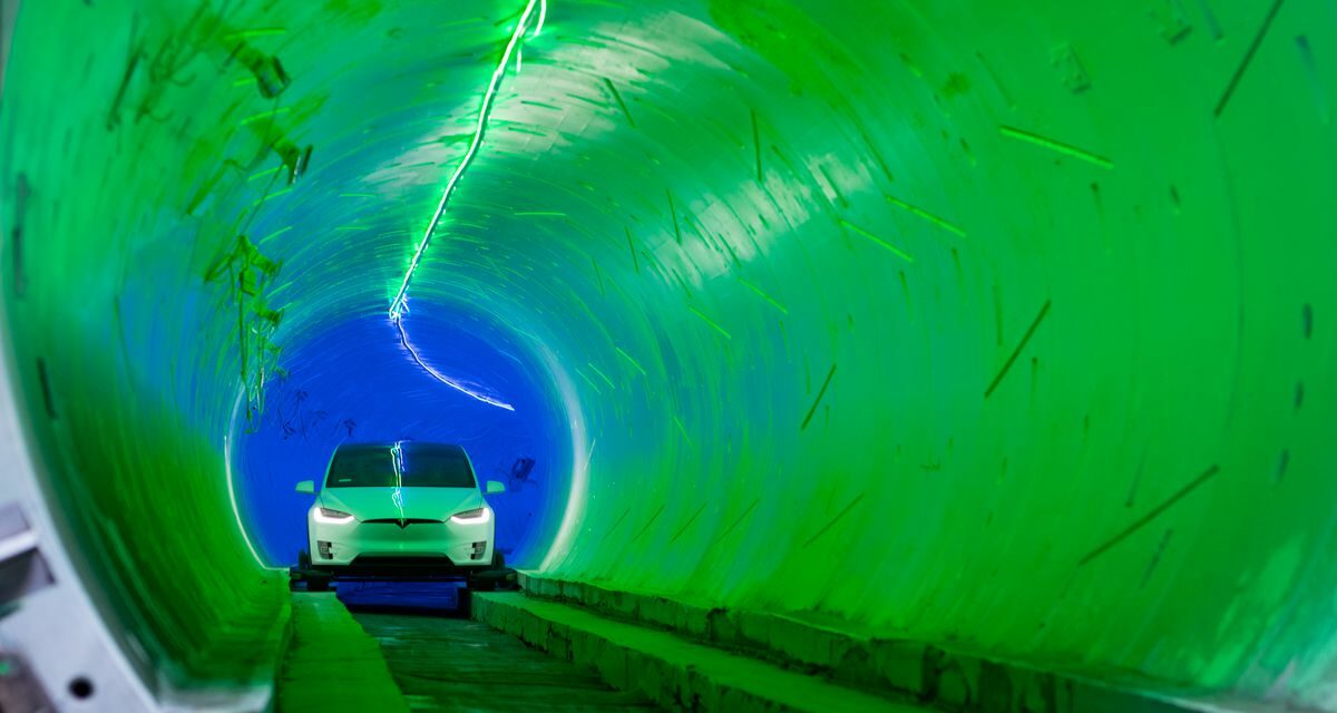 The Boring Company testuje już swój pierwszy tunel