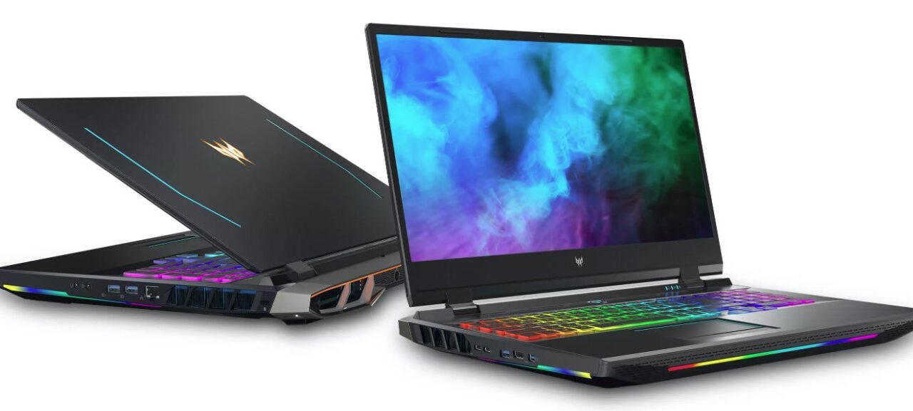 Acer prezentuje laptopy gamingowe Predator z RTX 3000