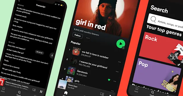 Spotify wprowadza napisy i transkrypcje do podcastów