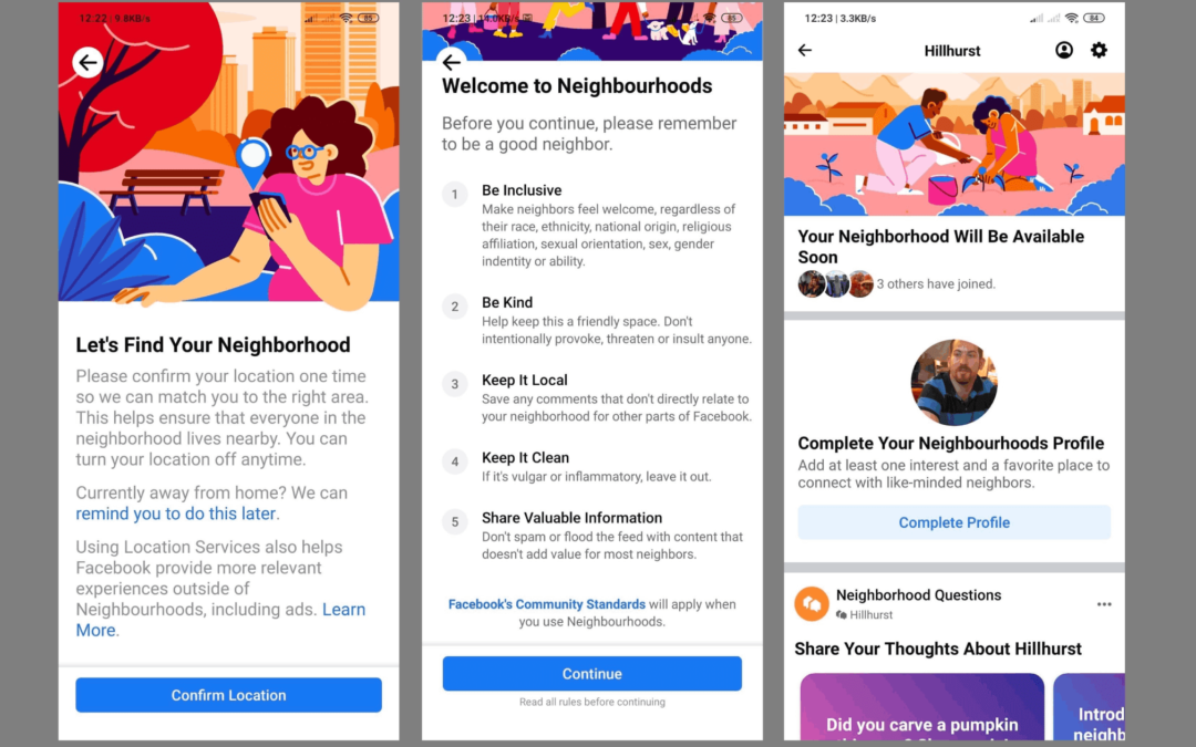 Poznaj swoich sąsiadów dzięki Facebook Neighborhoods