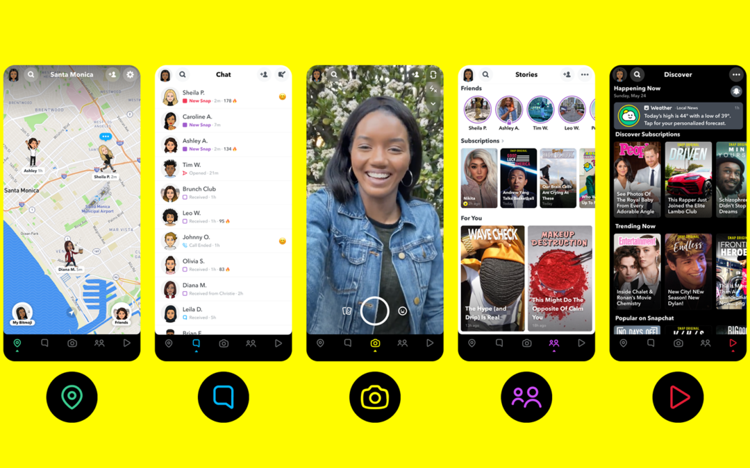 Snapchat się zmienia – zobaczcie nowe funkcje