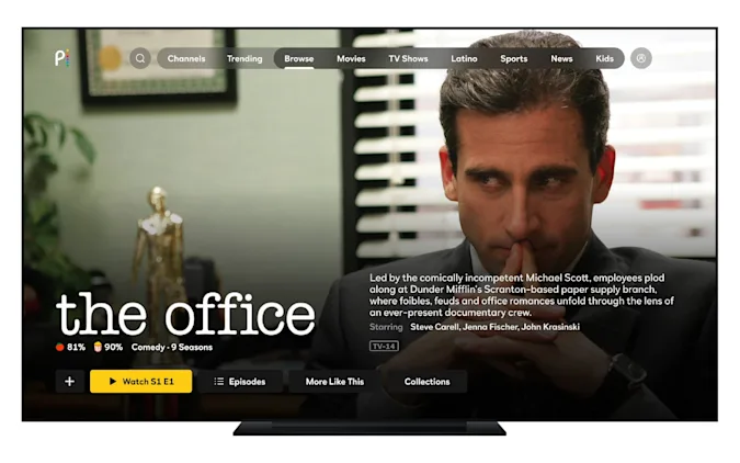 Gdzie obejrzeć The Office? W Peacock na Samsung Smart TV!