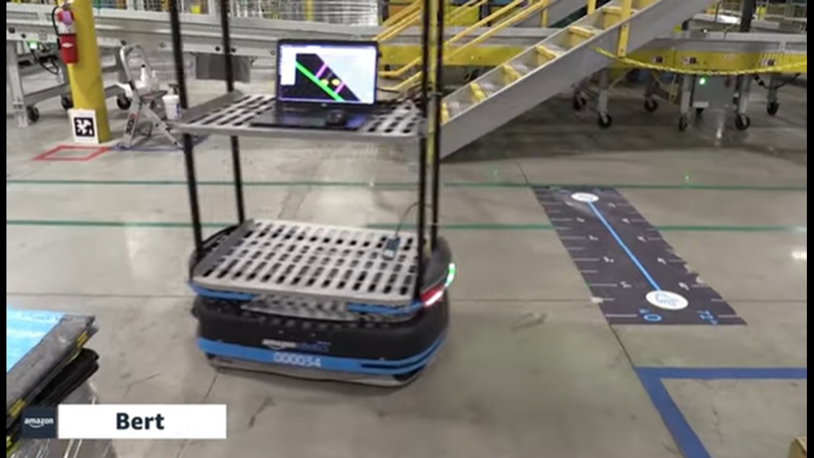 Amazon testuje już w pełni autonomiczne roboty magazynowe