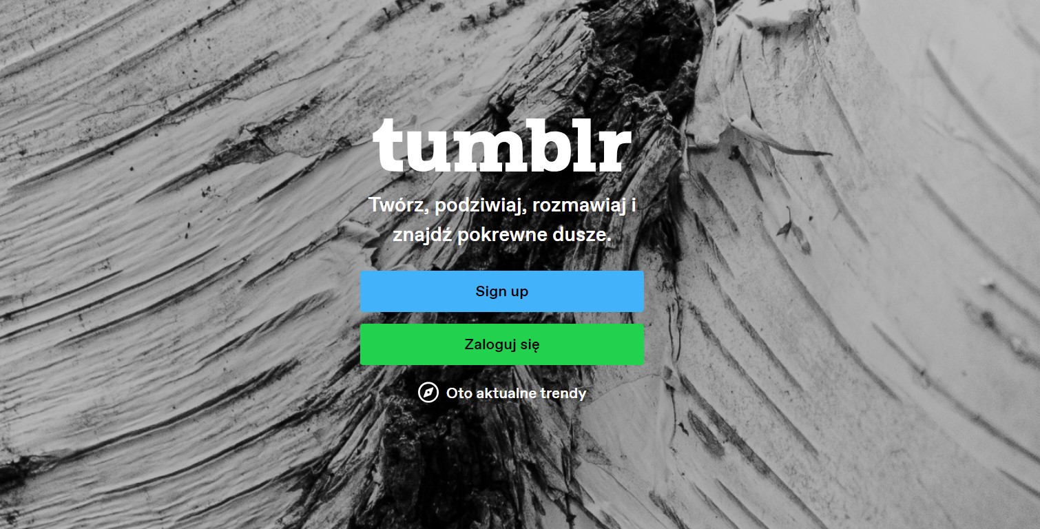 Tumblr - Gdzie założyć bloga