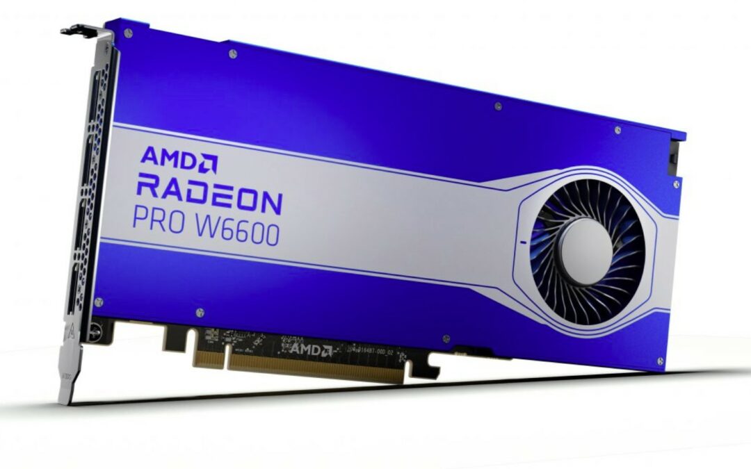 AMD Radeon Pro W6800, W6600 i W6600M już oficjalnie