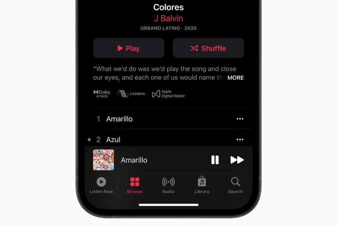 Apple Music na Androida wspiera już jakość HiFi i Dolby Atmos