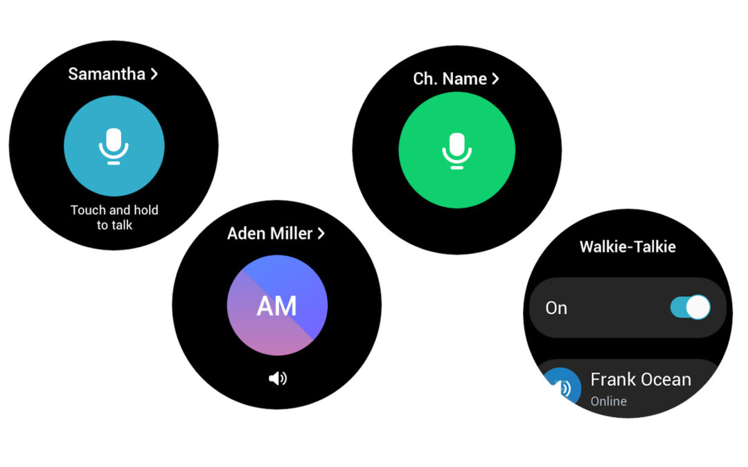 Samsung Galaxy Watch 4 ma już wbudowane walkie-talkie