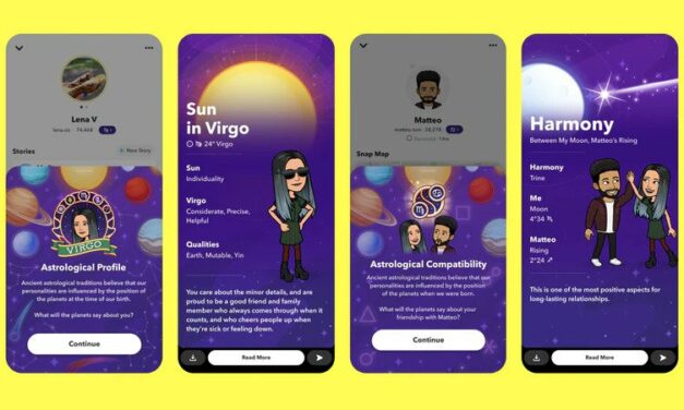 Snapchat wie gdzie i kiedy się urodziliśmy… przez horoskopy
