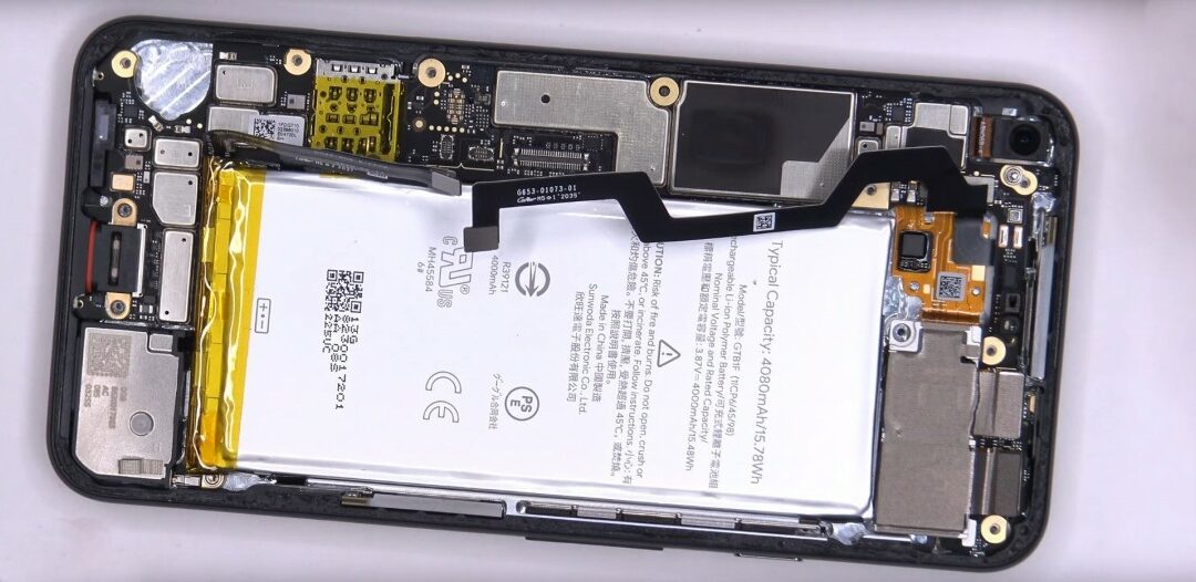 Google Pixel 5a jest prawie zupełnie nienaprawialny!