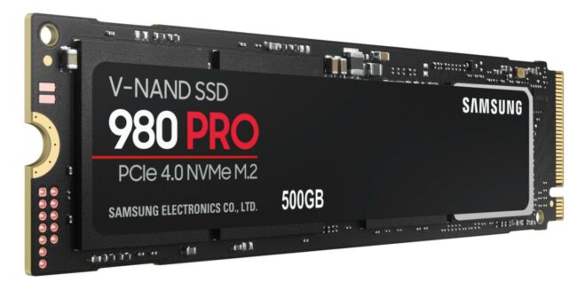 Samsung 980 Pro PCIe NVMe Gen4 M.2