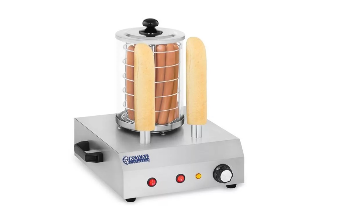 Urządzenie do hot-dogów -Royal Catering - podgrzewacz do hot-dogów