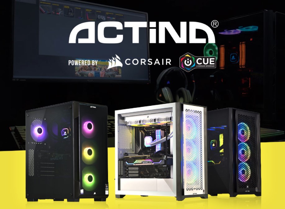 Actina Powered by Corsair iCUE – szaleństwo mocy i RGB